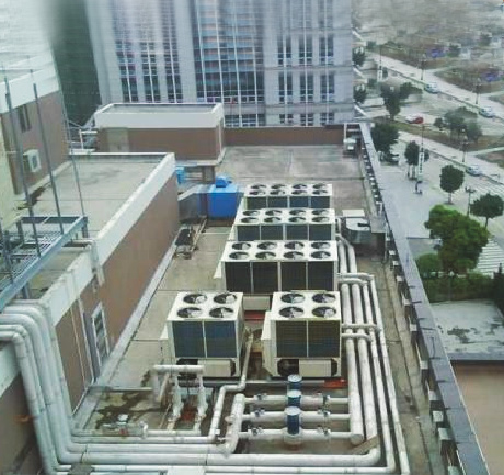 空氣能工程案例-學校