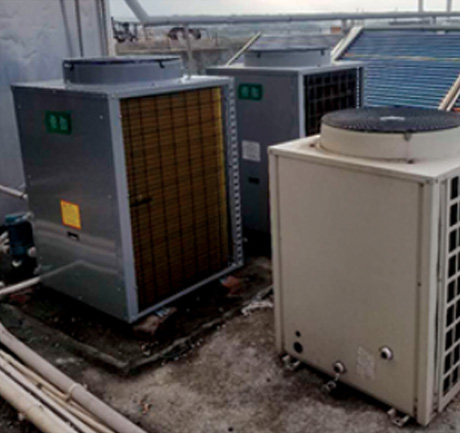 空氣能工程案例實拍